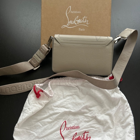 Christian Louboutin Gray Crossbody Bag - Picture 4 of 12